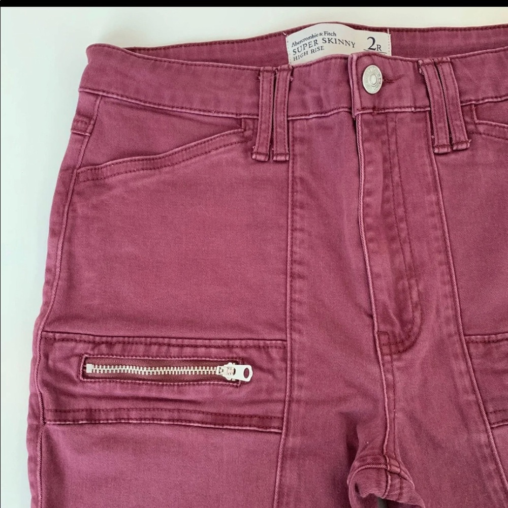 ABERCROMBIE High Rise Skinny Jeans - 2